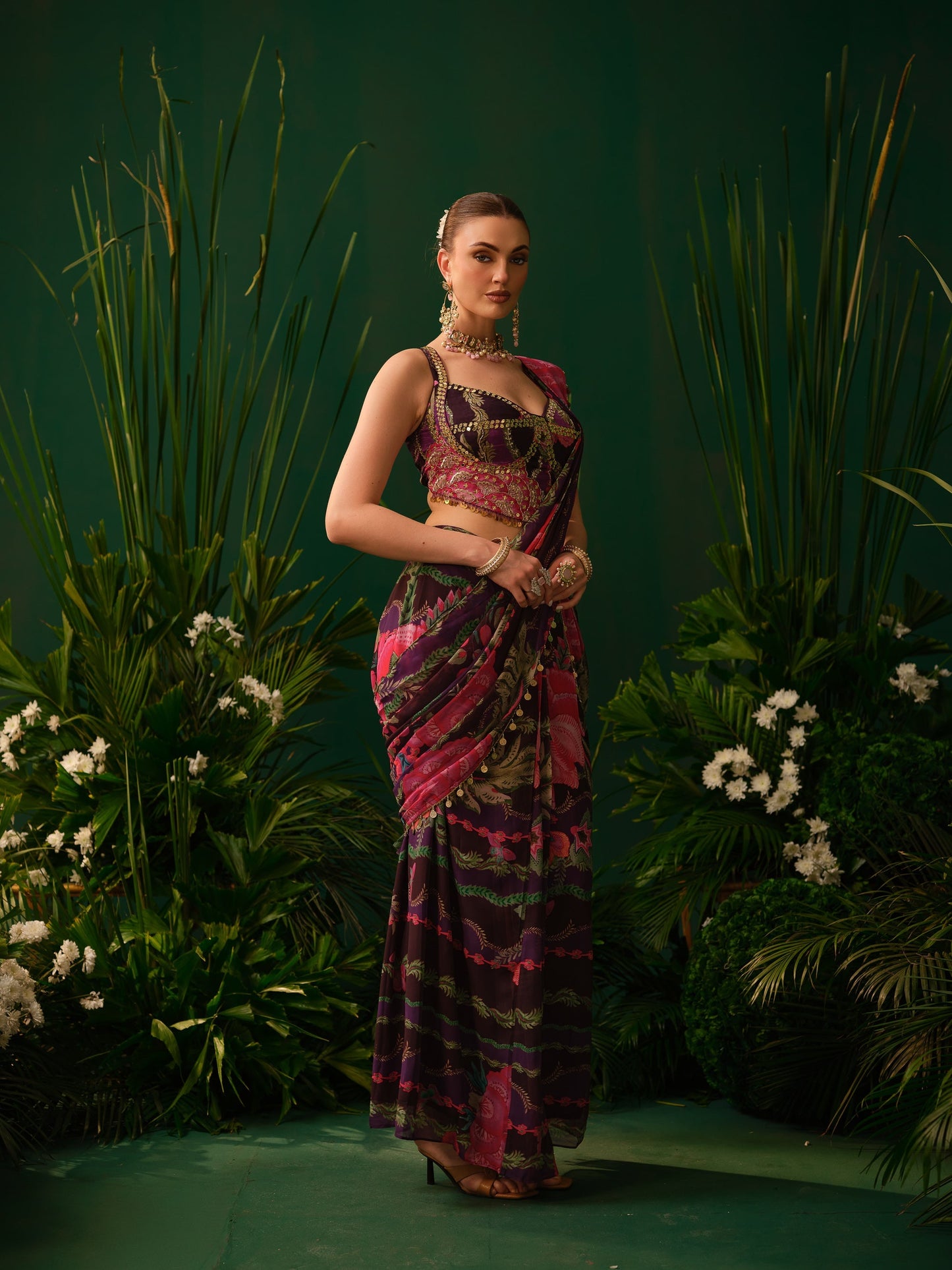 Ovara Drape Saree