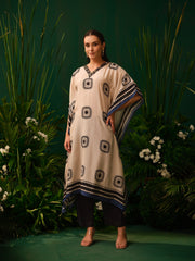 Tanya Mono Kaftan Kurti Set