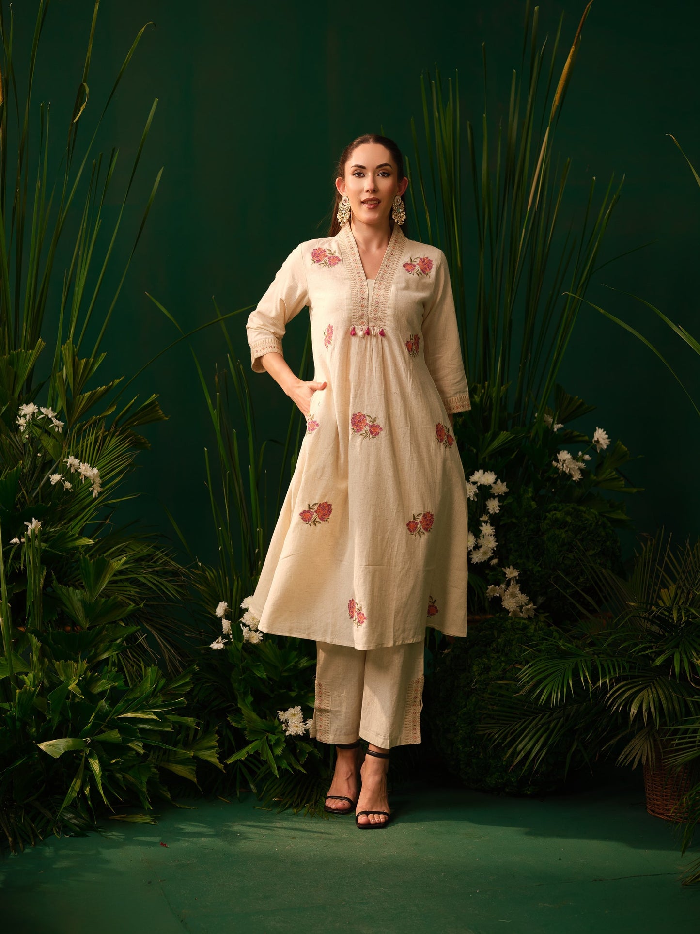 Ekta Kurta-Pants Set