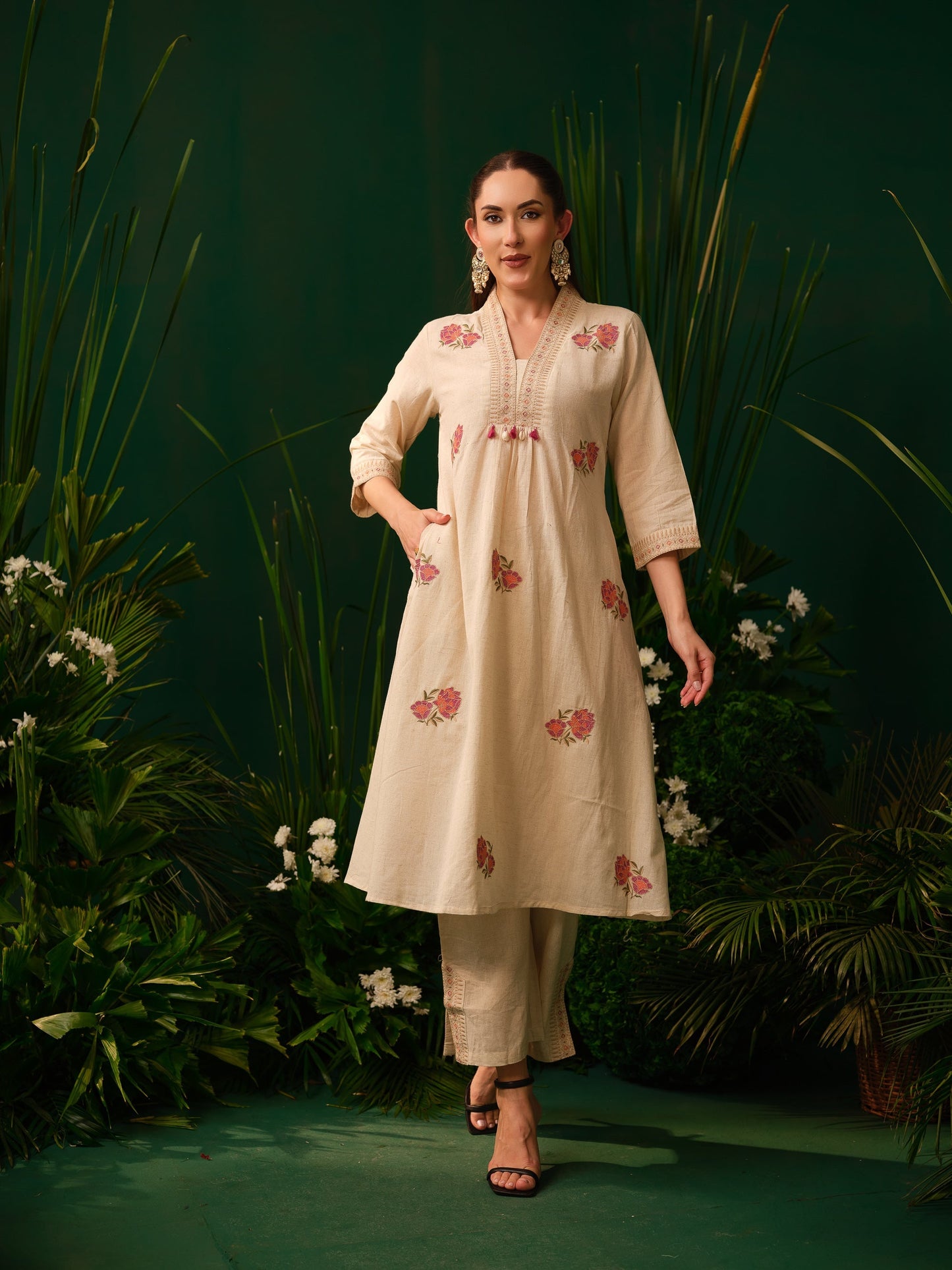 Ekta Kurta-Pants Set