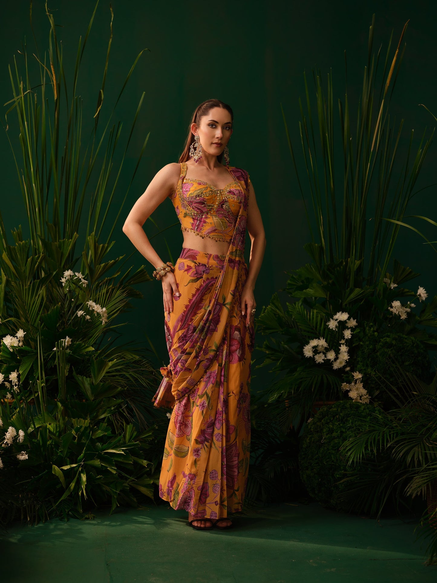 Mirel Drape Saree