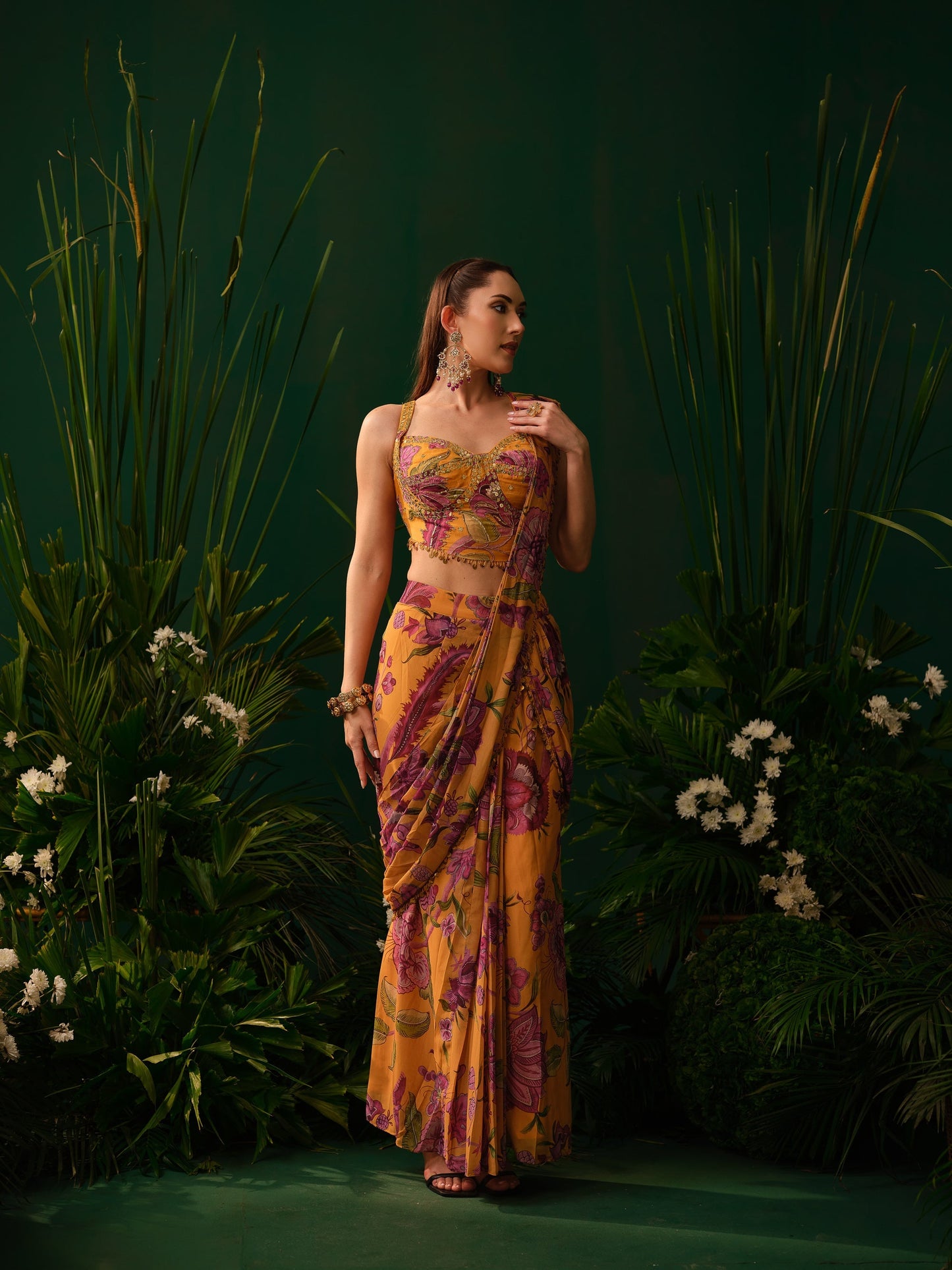 Mirel Drape Saree