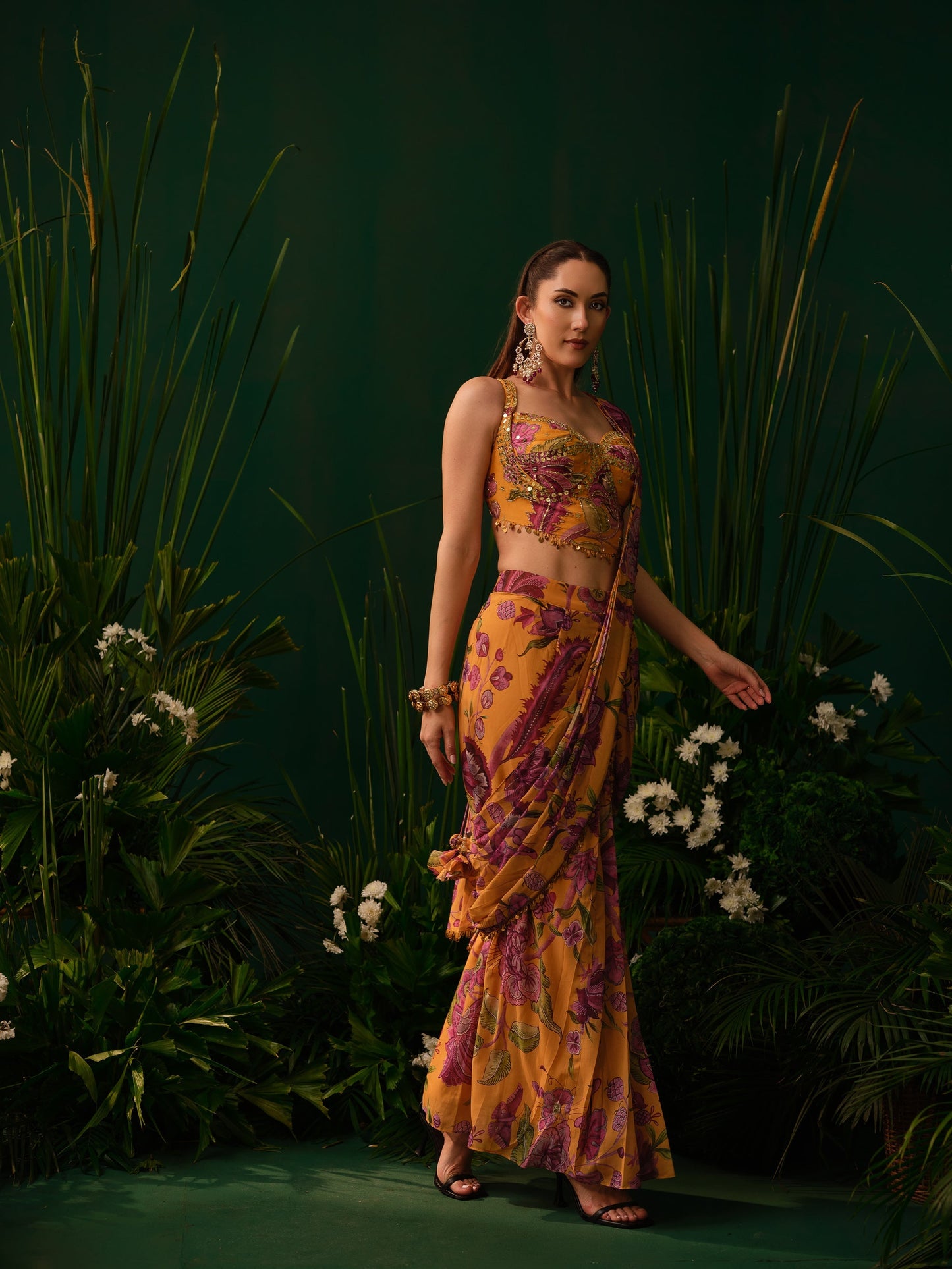 Mirel Drape Saree