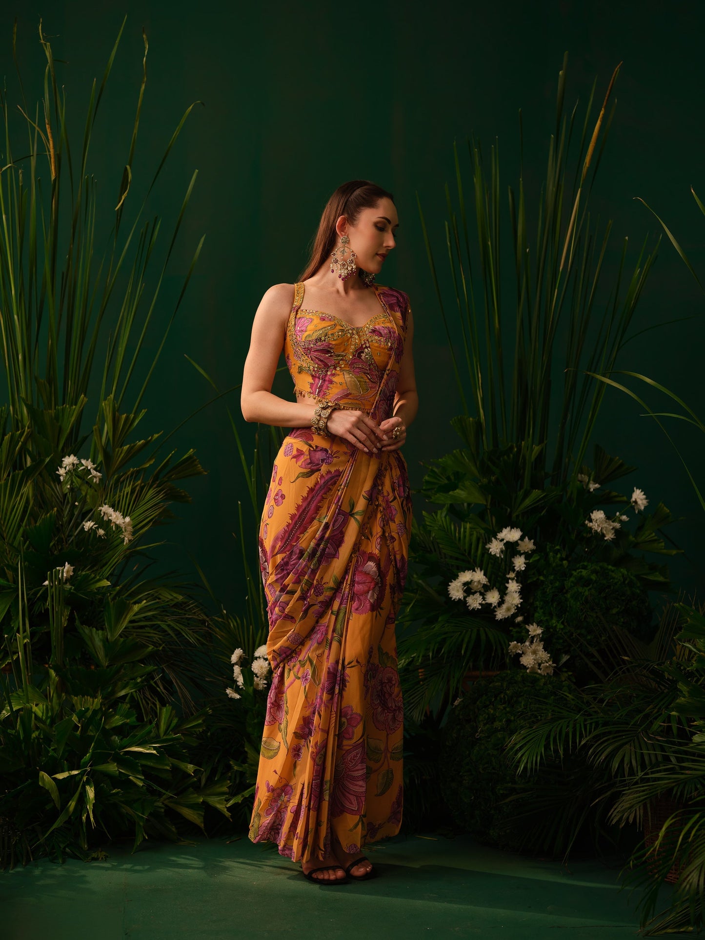 Mirel Drape Saree