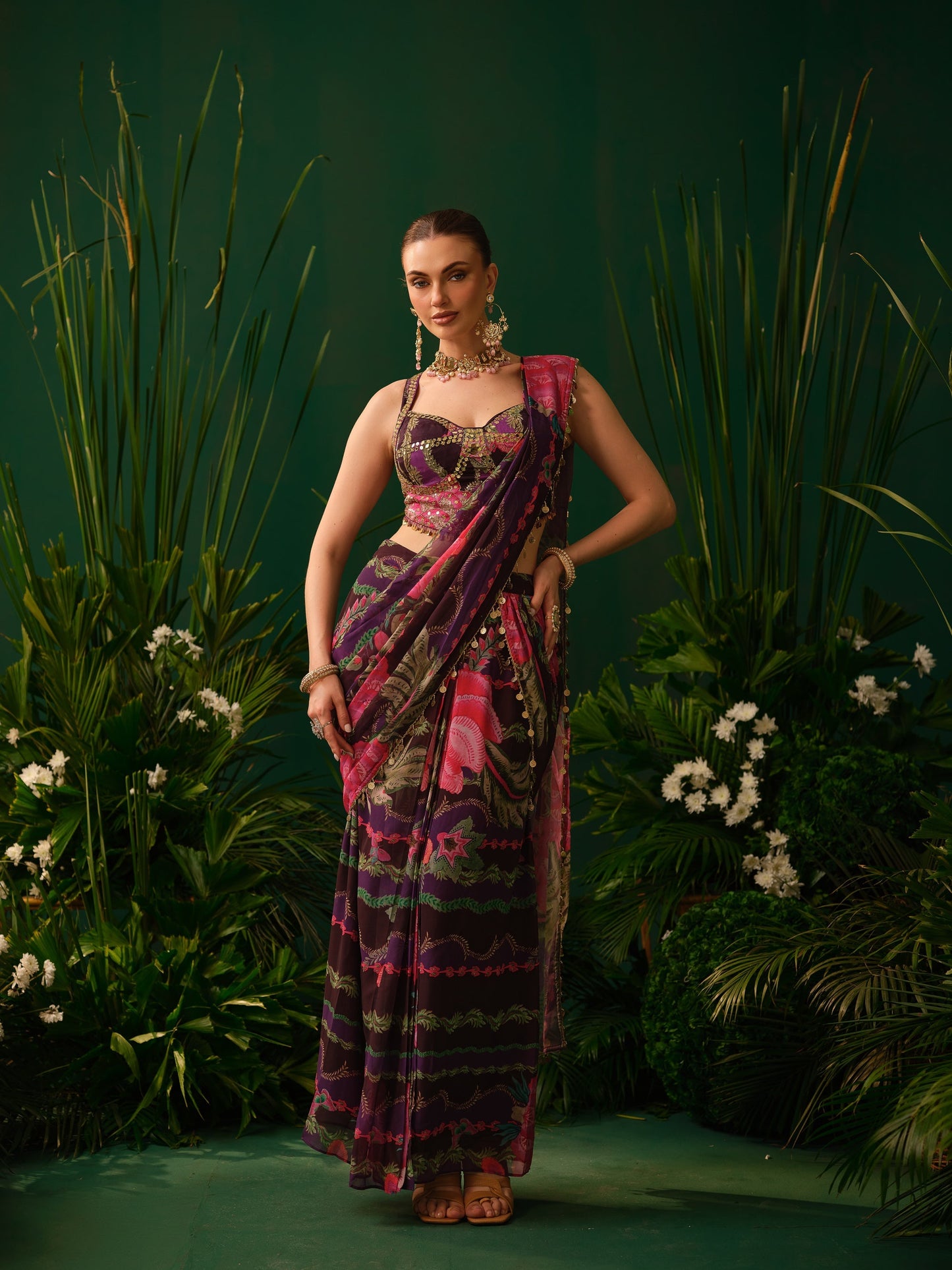 Ovara Drape Saree