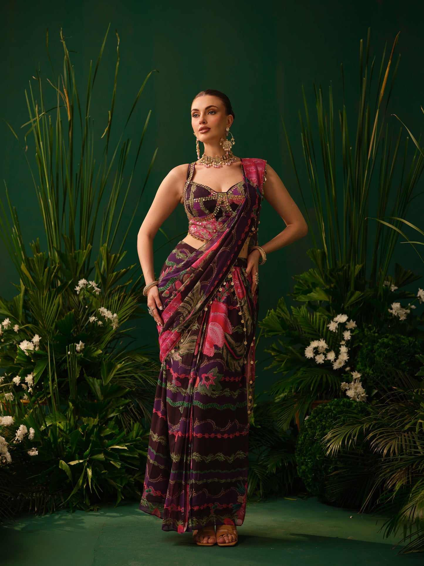 Ovara Drape Saree