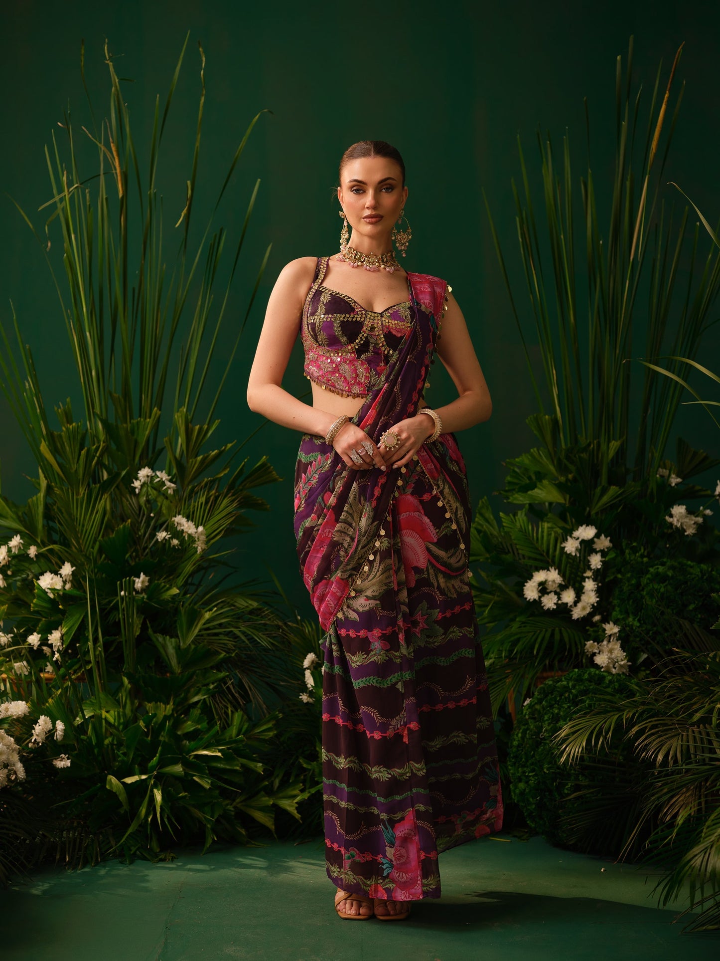 Ovara Drape Saree