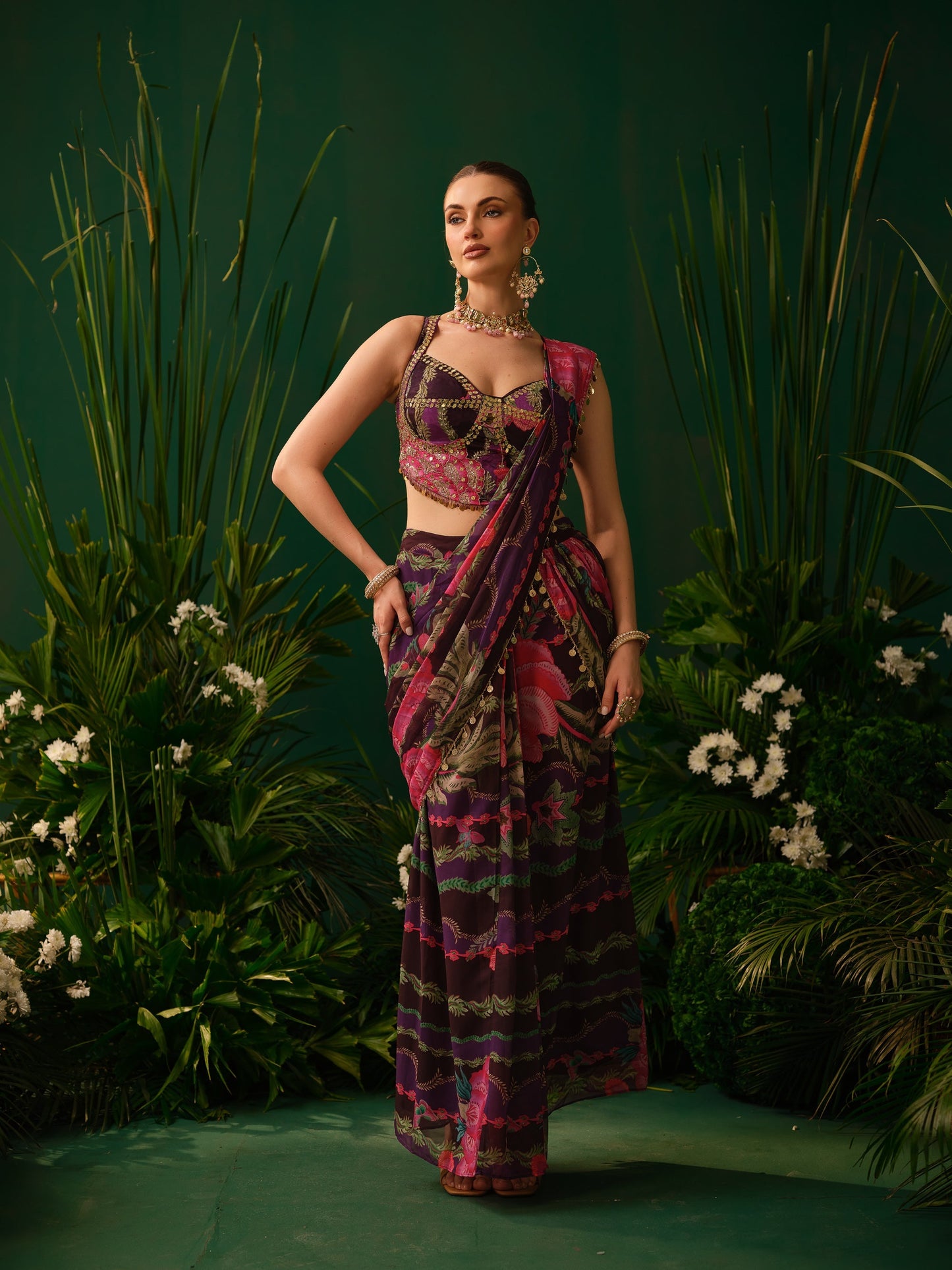 Ovara Drape Saree