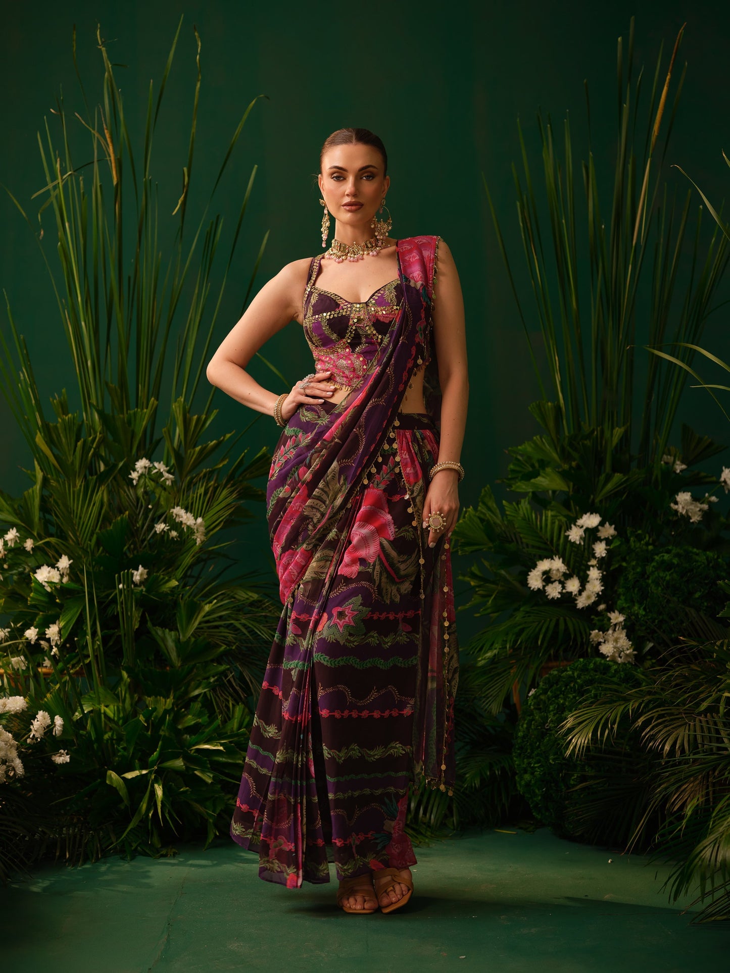 Ovara Drape Saree
