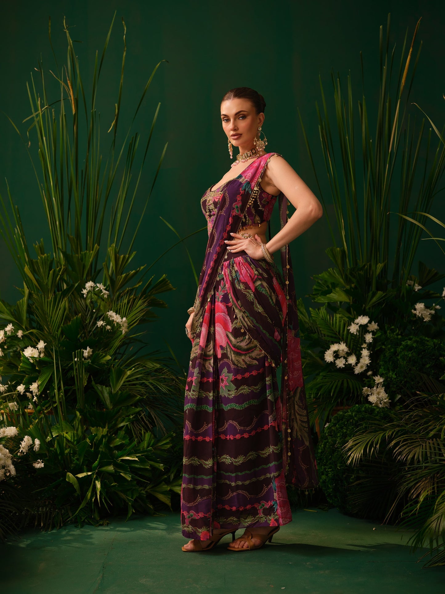 Ovara Drape Saree