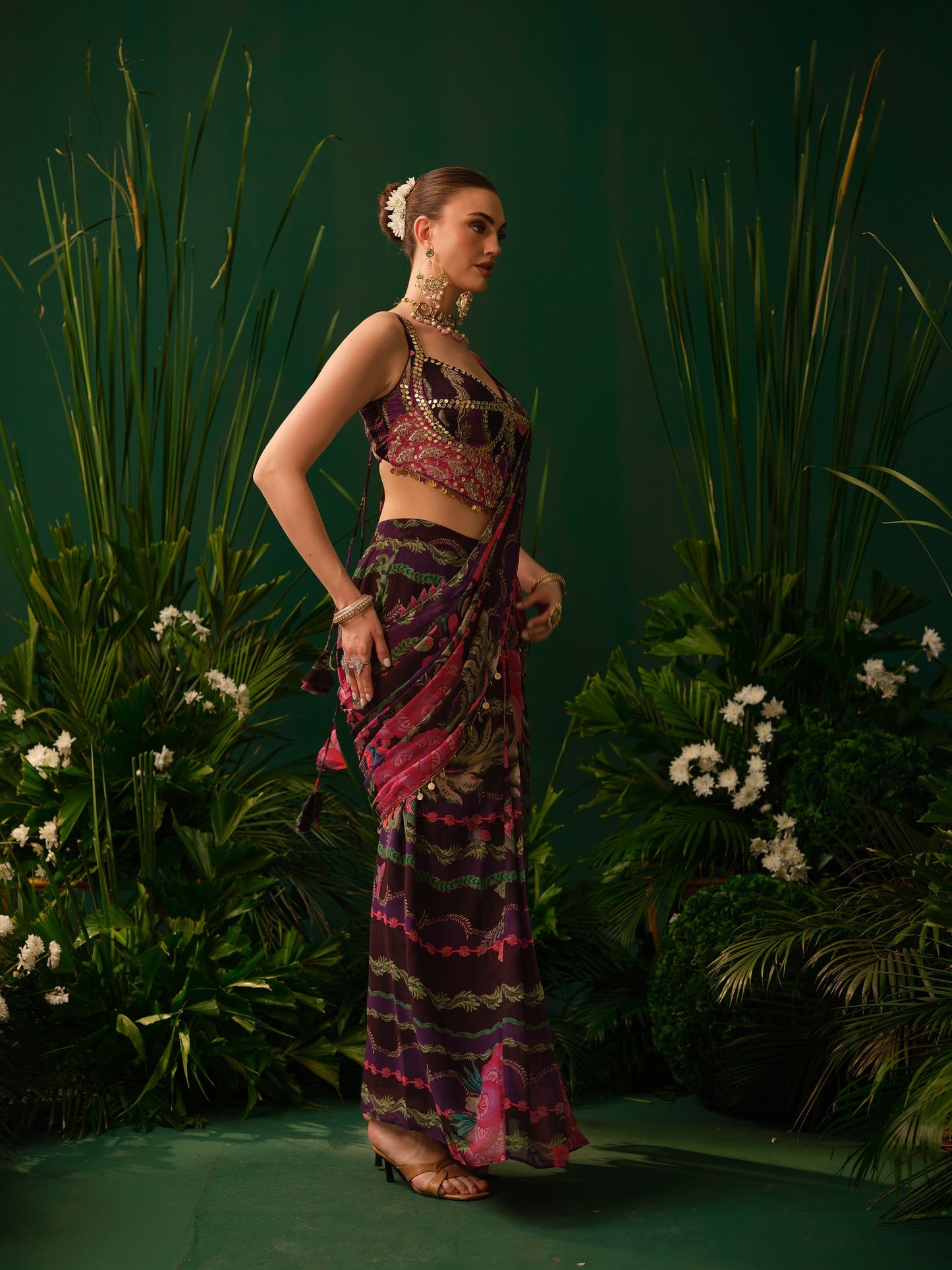 Ovara Drape Saree