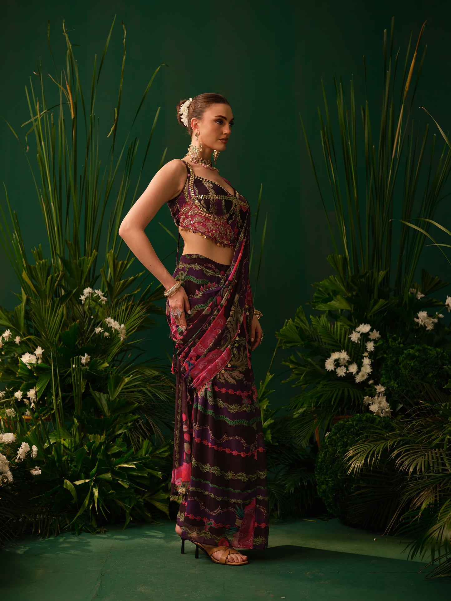 Ovara Drape Saree