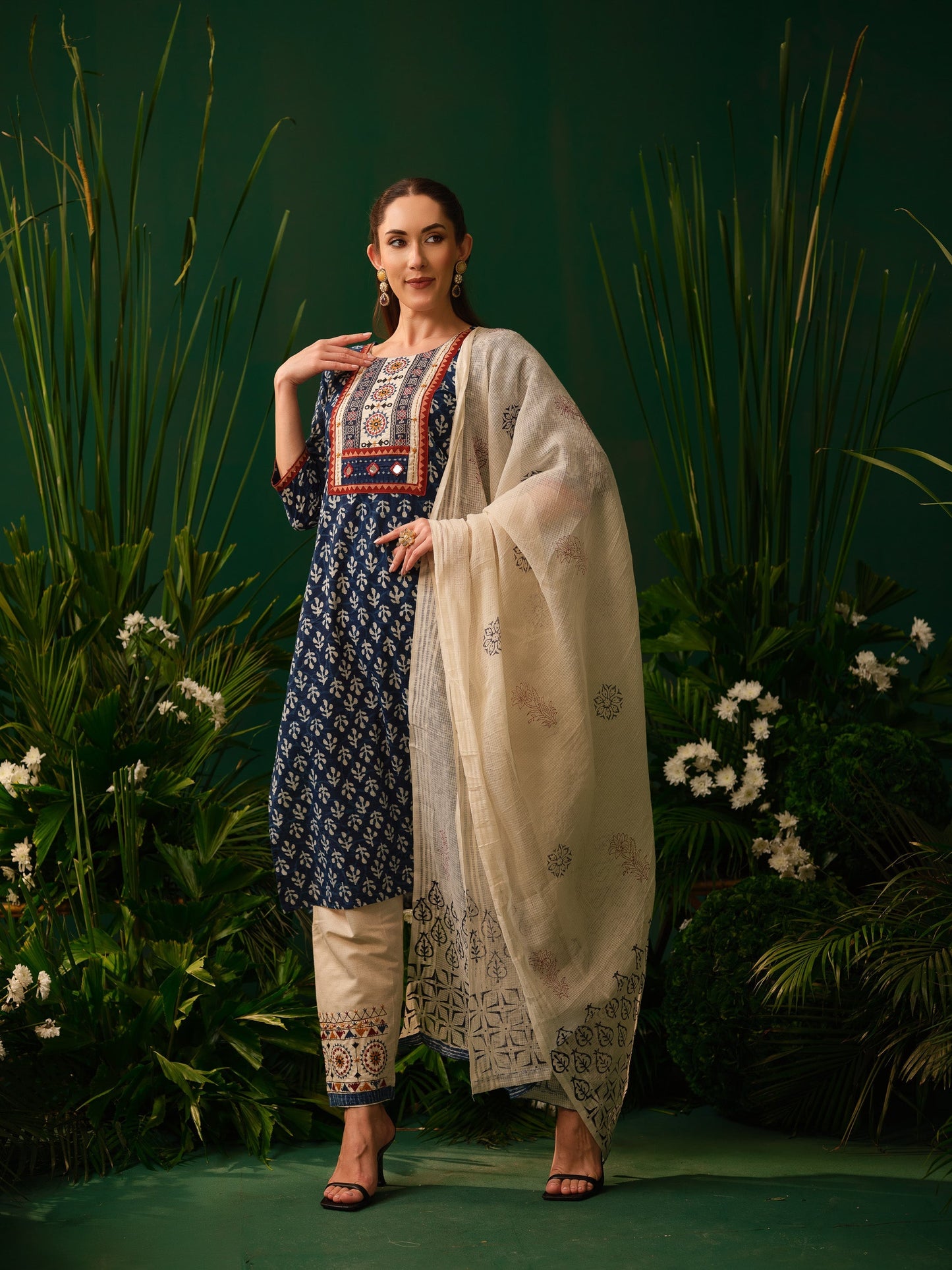 Indira kurta Set