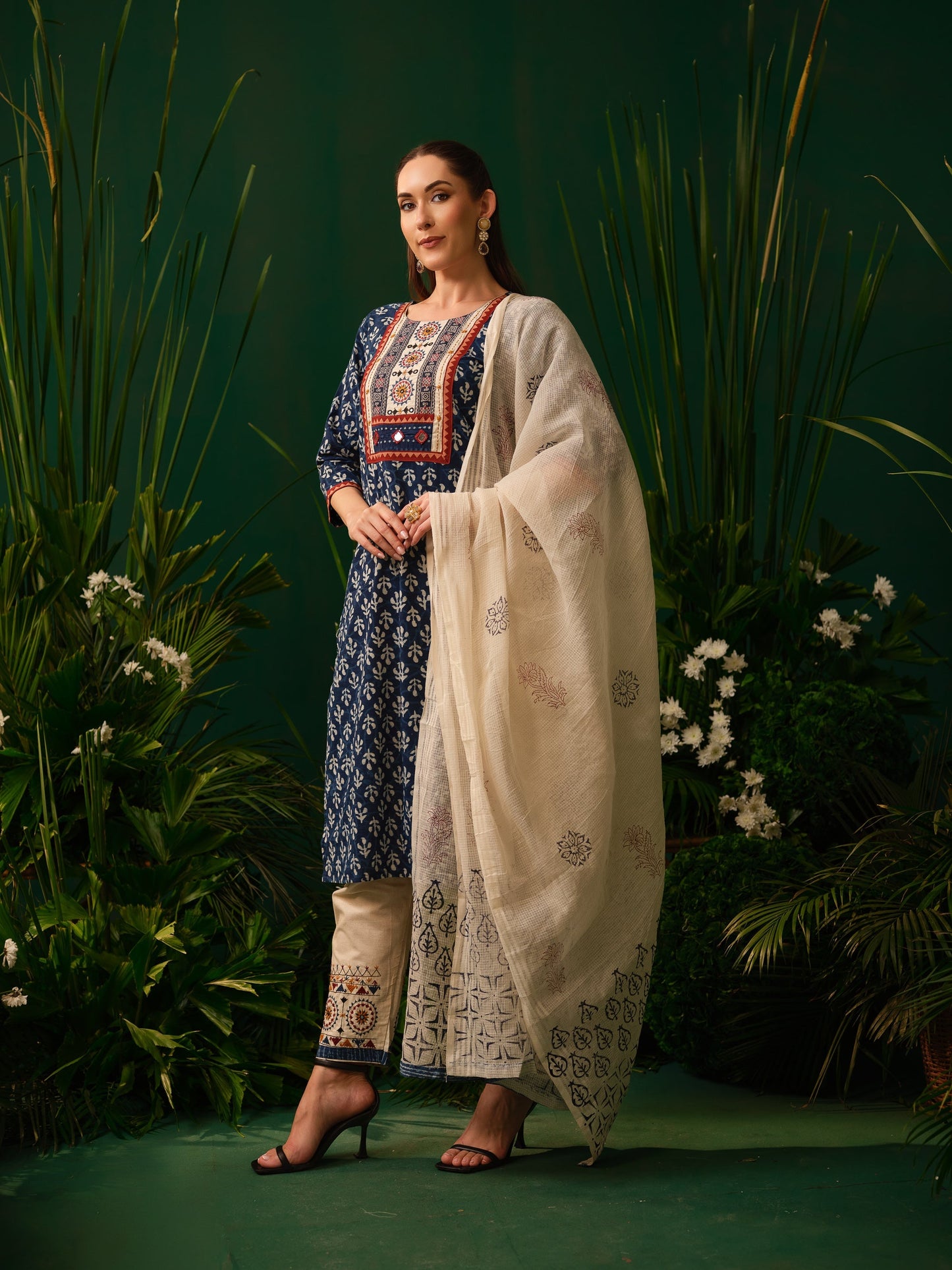 Indira kurta Set