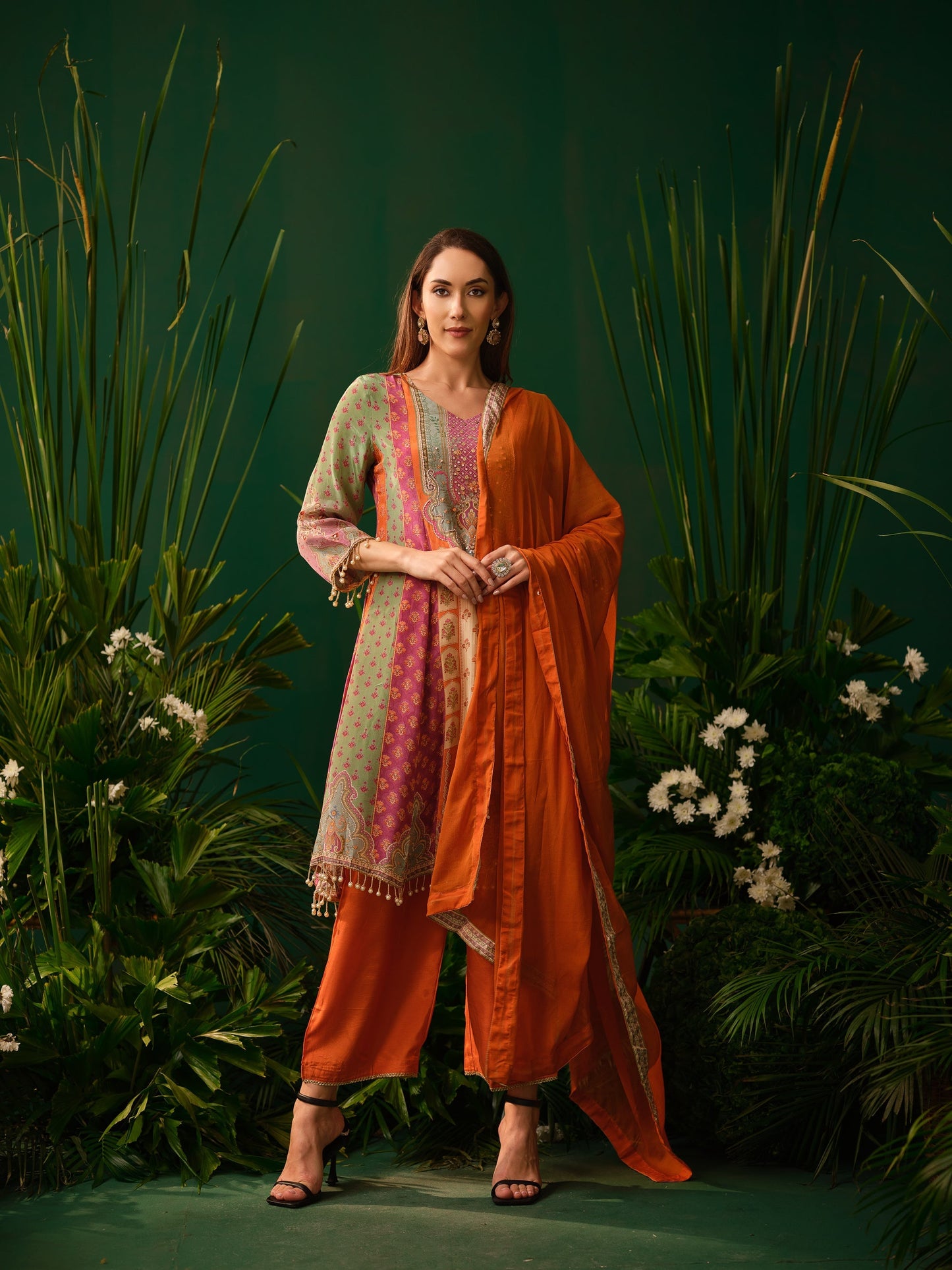 Rangrez Heritage Kurti Set