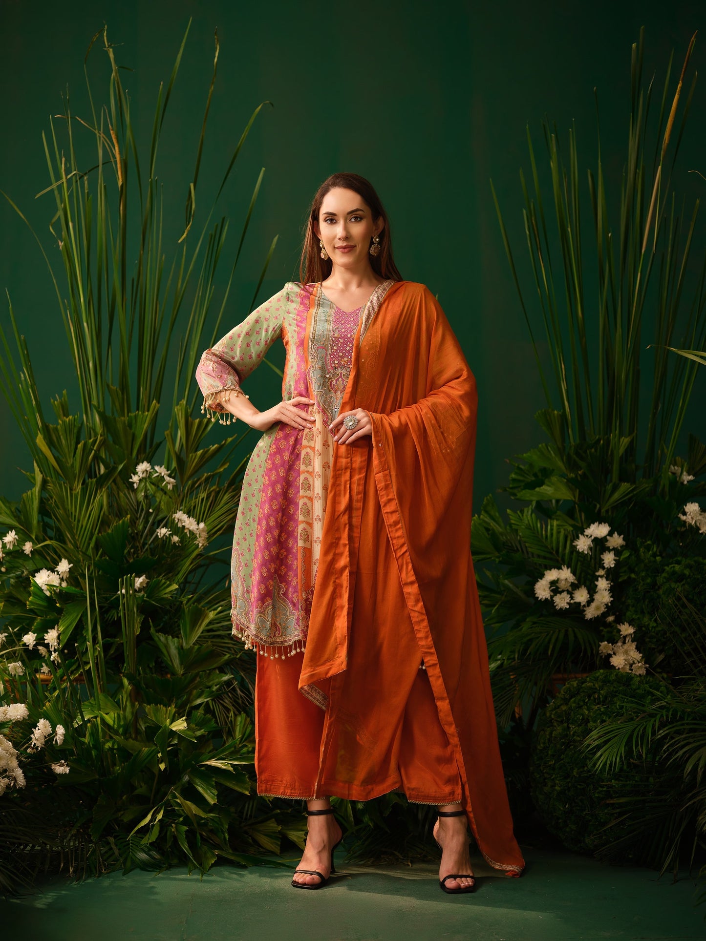 Rangrez Heritage Kurti Set
