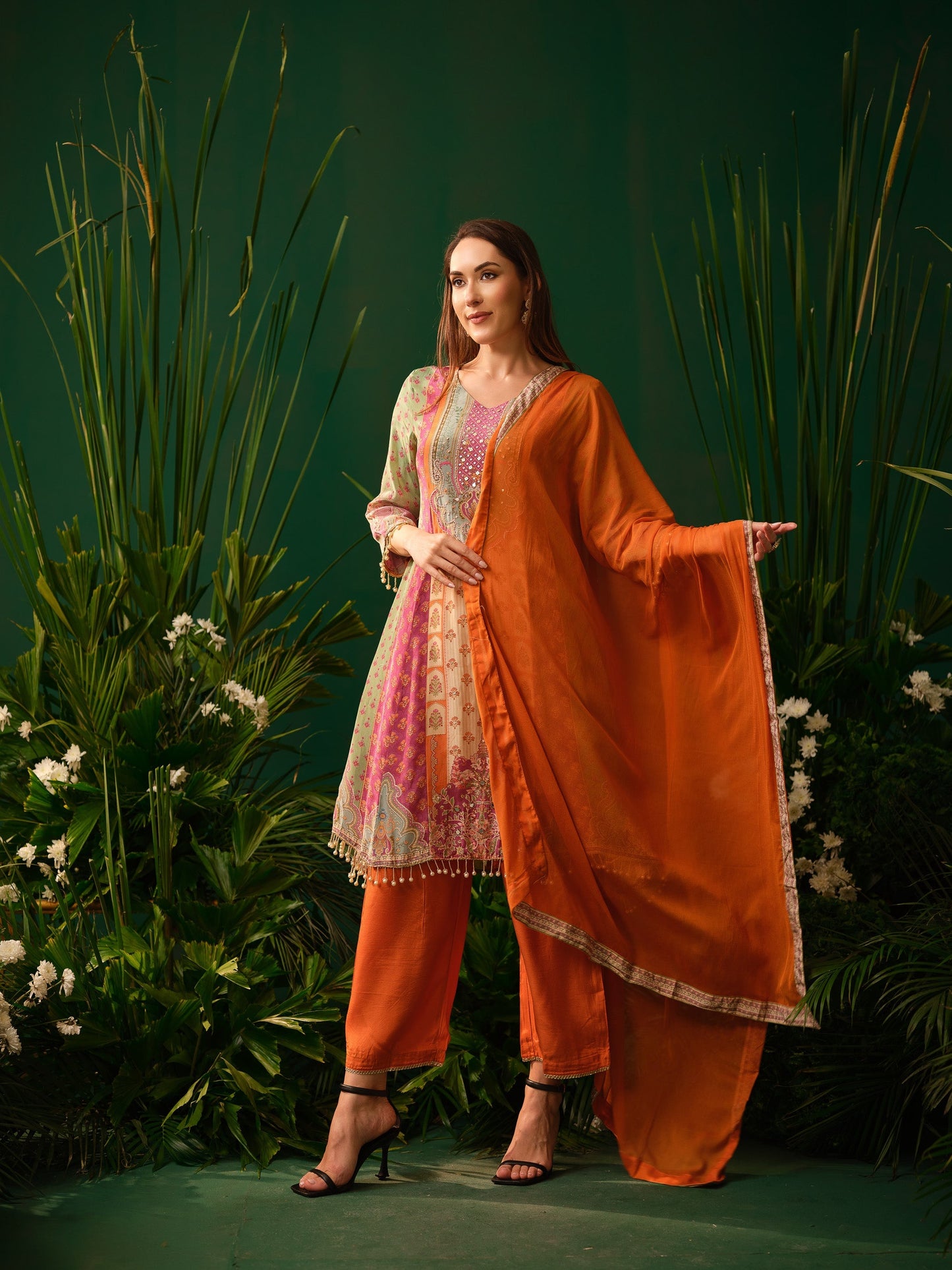 Rangrez Heritage Kurti Set