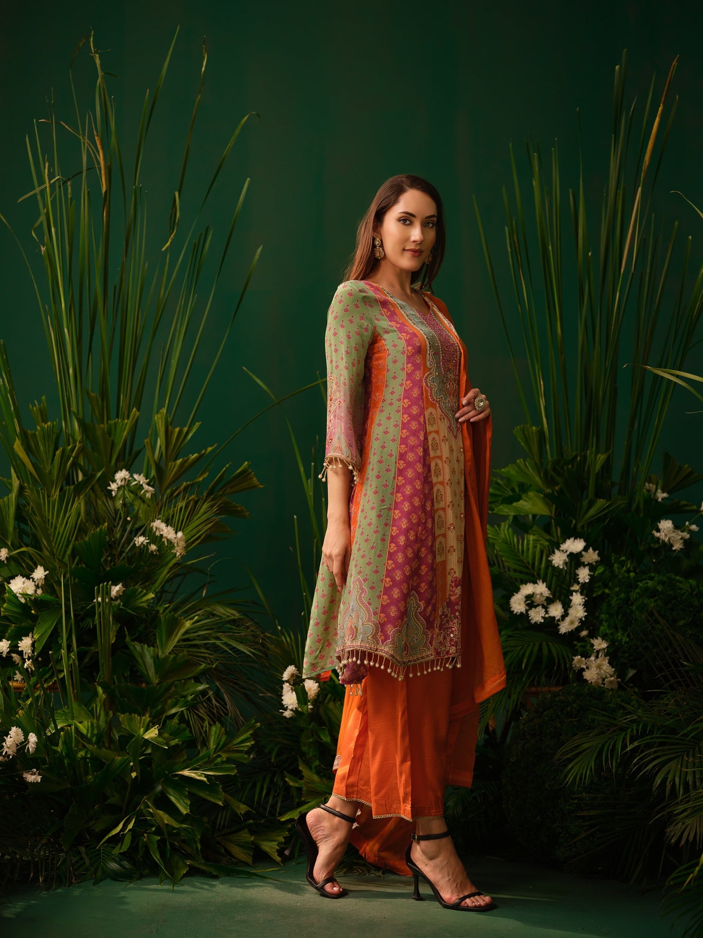 Rangrez Heritage Kurti Set