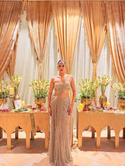 Golden drape