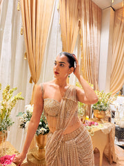 Golden drape