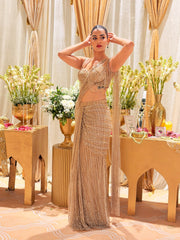 Golden drape